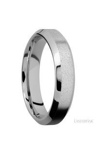 5 mm wide High Bevel Cobalt Chrome band. - NAGI