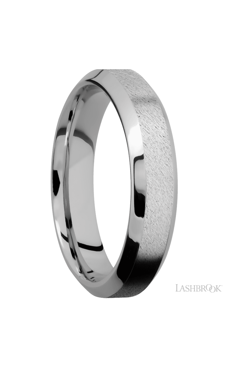 5 mm wide High Bevel Cobalt Chrome band. - NAGI