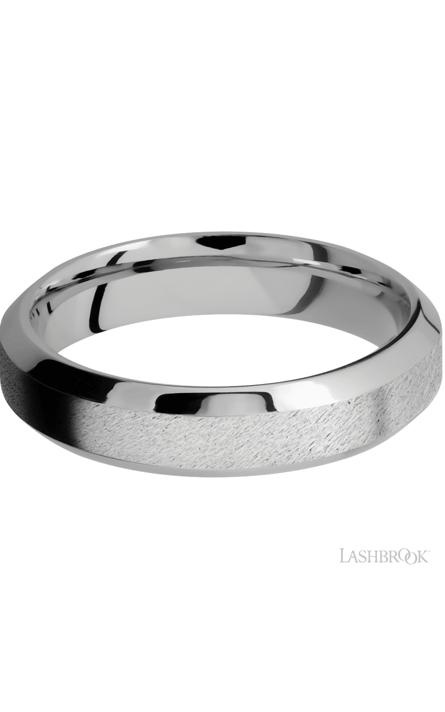 5 mm wide High Bevel Cobalt Chrome band. - NAGI