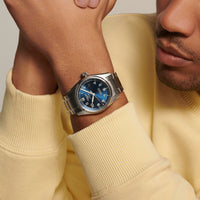 Longines Spirit 40MM Automatic Watch Sunray Blue Dial Stainlesss Steel Bracelet L38104936