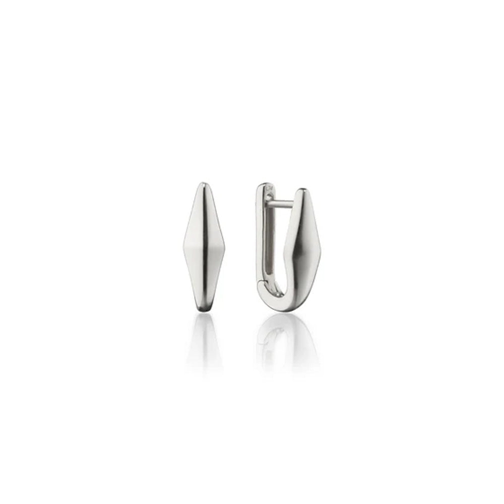 Sterling Silver Points North Earrings - NAGI