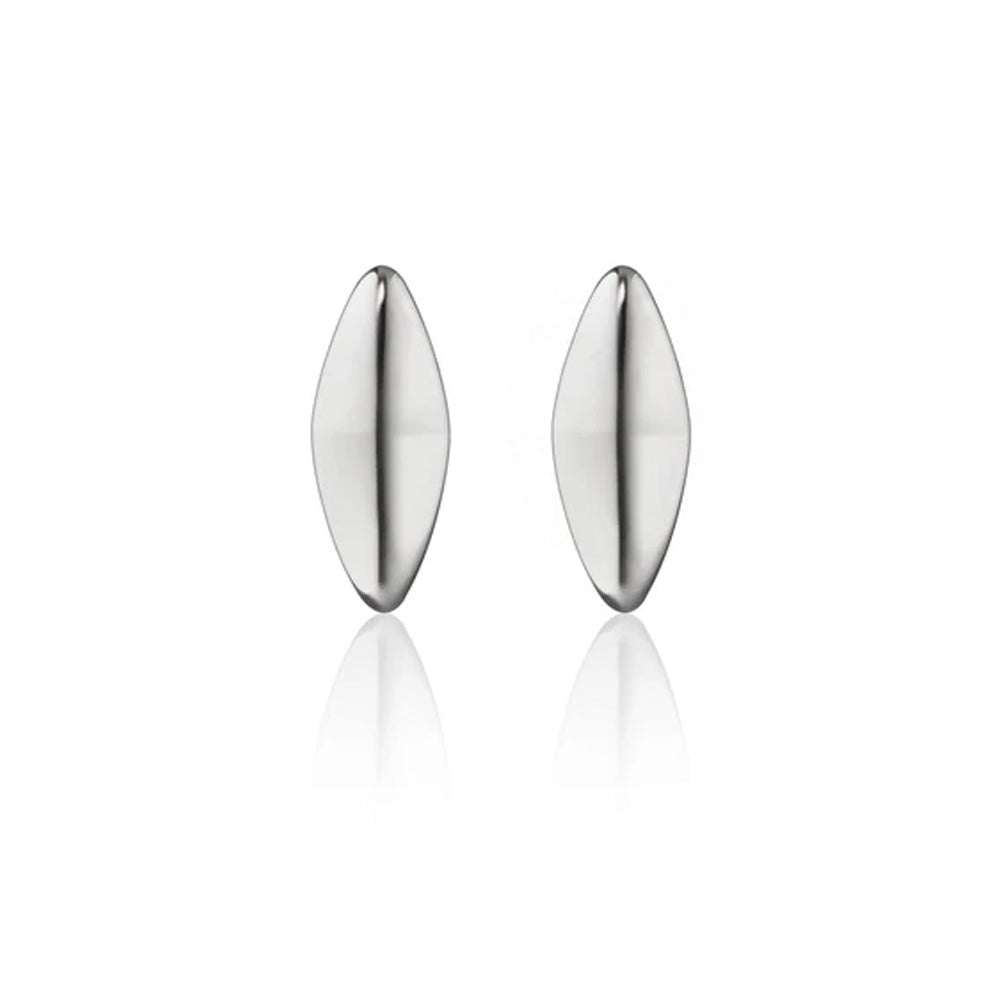 Sterling Silver Large Points North Earrings