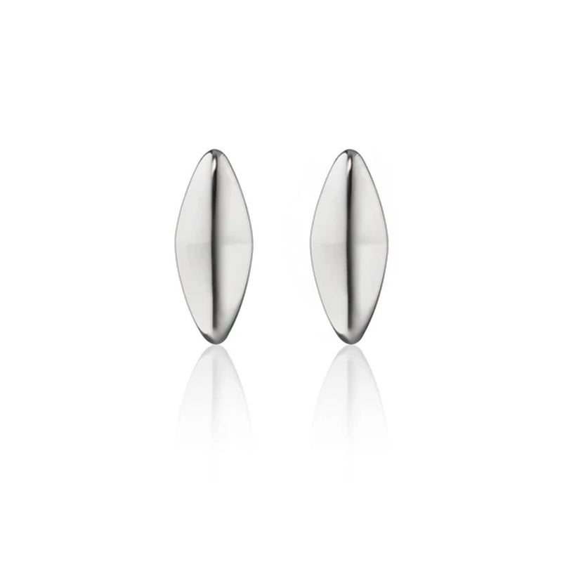 Sterling Silver Large Points North Earrings