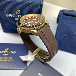 Pre-Owned Breitling Superocean Bronze Brown Auto 44mm  N17376201Q1S1