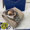 Pre-owned Breitling Chronomat B01 42 Stainless Steel Watch Copper AB0134101K1A1