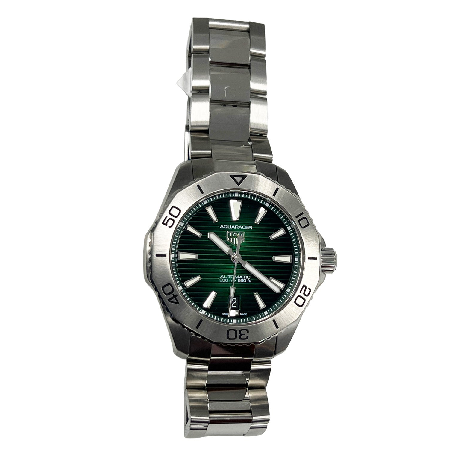 TAG Heuer Aquaracer Professional 200 Date 40MM Green Dial Watch