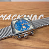 Shinola 40MM Mackinac Bermuda Blue Yacht Timer Square Watch Limited Edition S0120267029