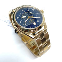 Shinola 38MM Derby Celestial Limited Edition Midnight Blue Dial Watch - NAGI