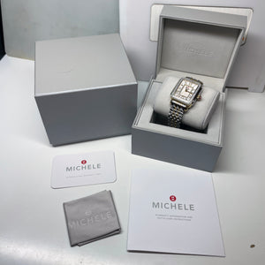Michele Deco Madison Diamond Two-Tone 18K Gold Diamond Dial Watch MWW06T000144