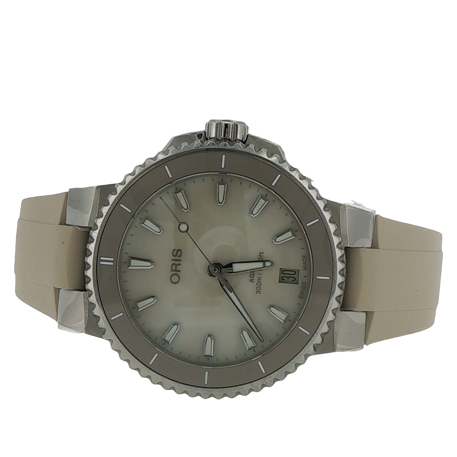 Oris Aquis Date 36.5MM Mother of Pearl Watch - NAGI