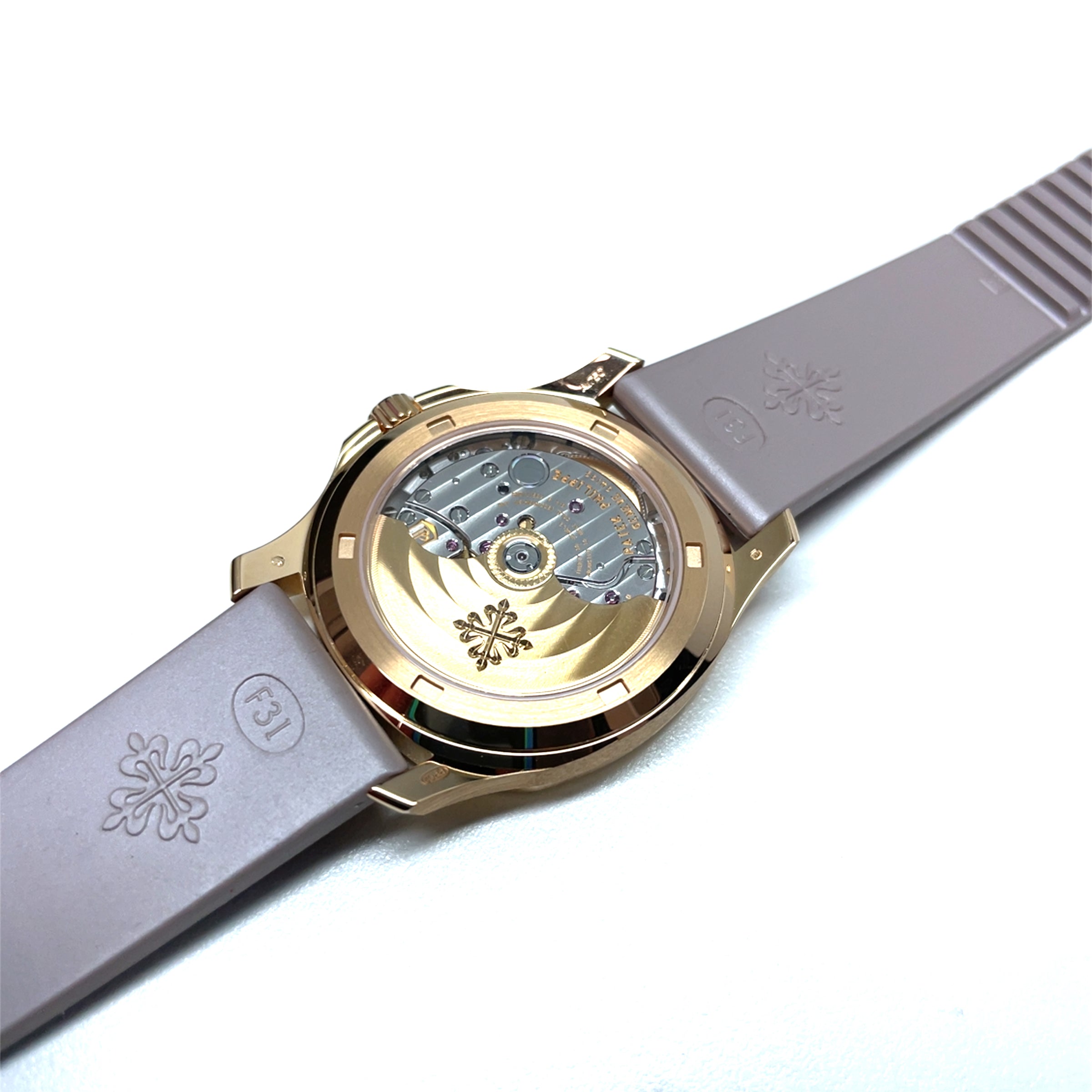 Unworn Patek Philippe Aquanaut Rose Gold Diamond Watch 5072R-001