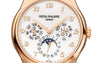 Pre-owned Patek Philippe Perpetual Calendar 39mm Rose Gold Ref. 5327R-001