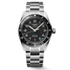 Longines Spirit Zulu  39MM Automatic Watch  Black Dial Stainless Steel Bracelet L38024536