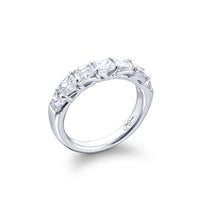 JB Star 7-Stone Radiant Diamond Band - NAGI
