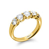 JB Star 5 Round Diamond Anniversary Band 18K Yellow Gold