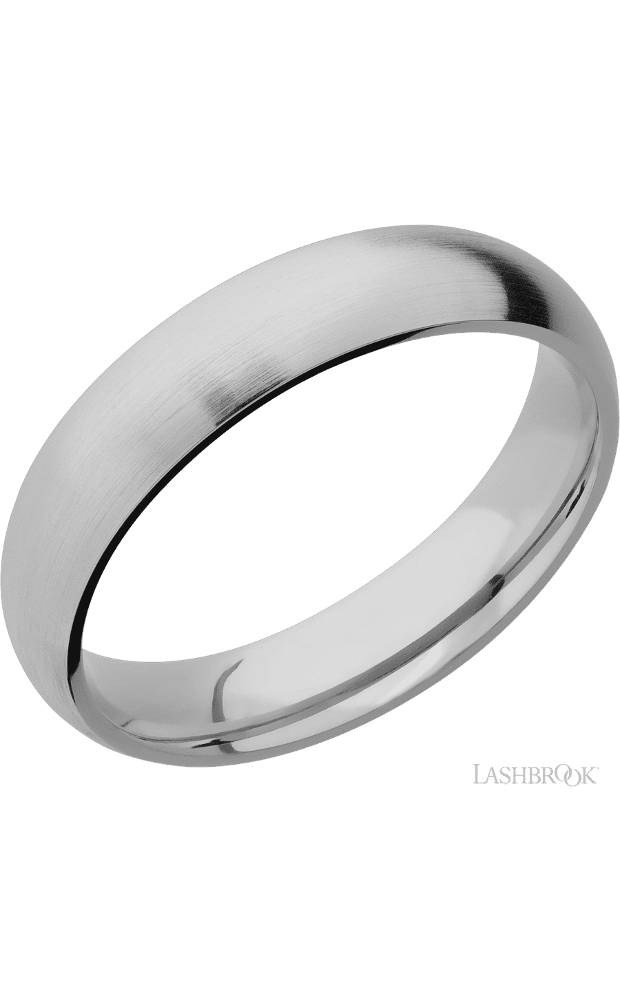 5 mm wide Domed Titanium band. - NAGI