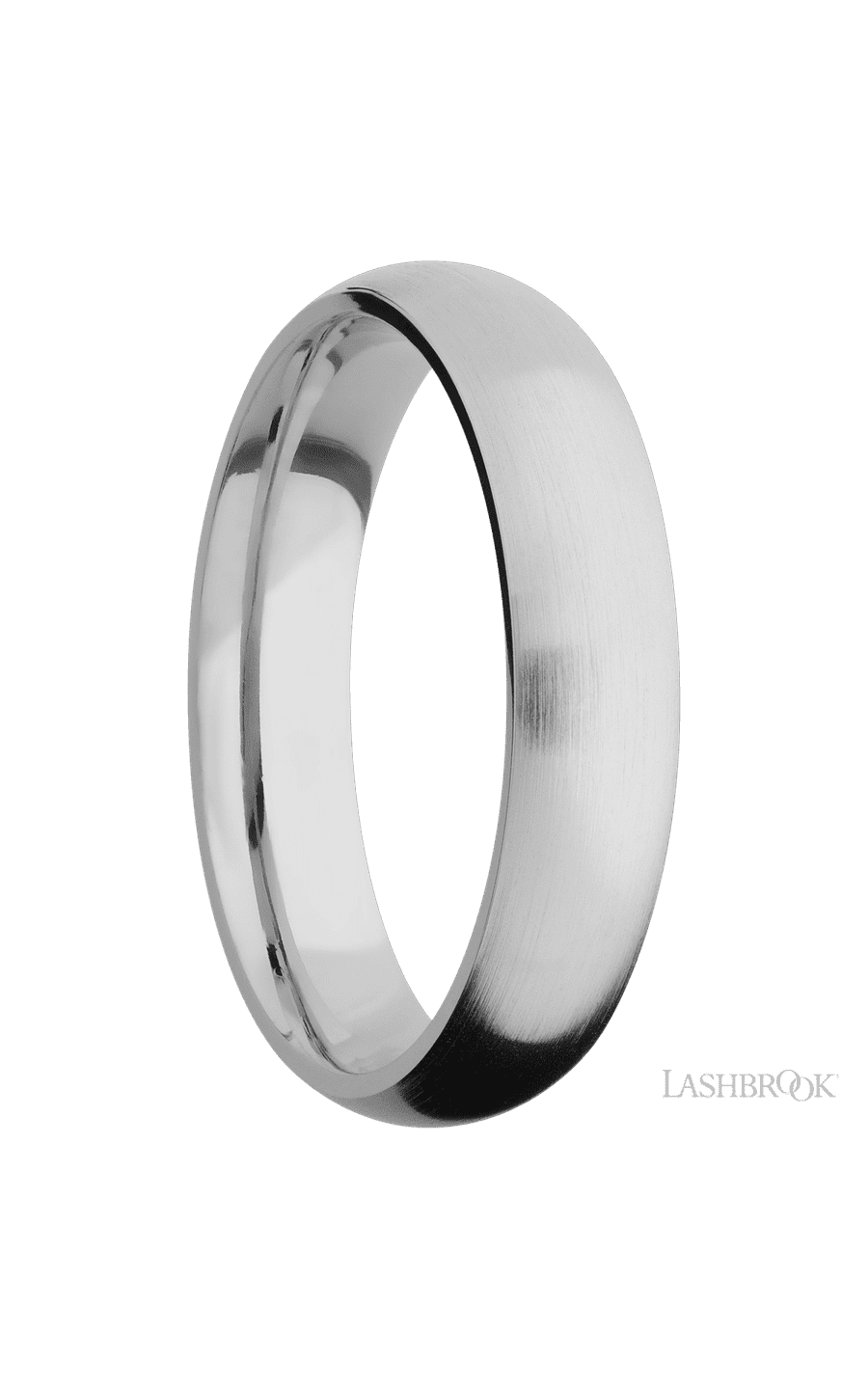 5 mm wide Domed Titanium band. - NAGI
