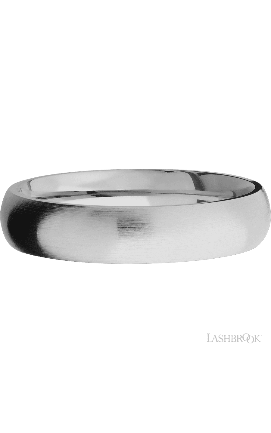 5 mm wide Domed Titanium band. - NAGI