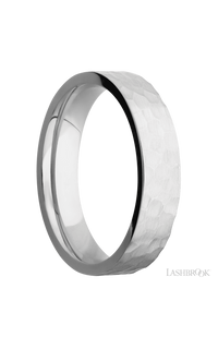 5 mm wide Flat Cobalt Chrome band.