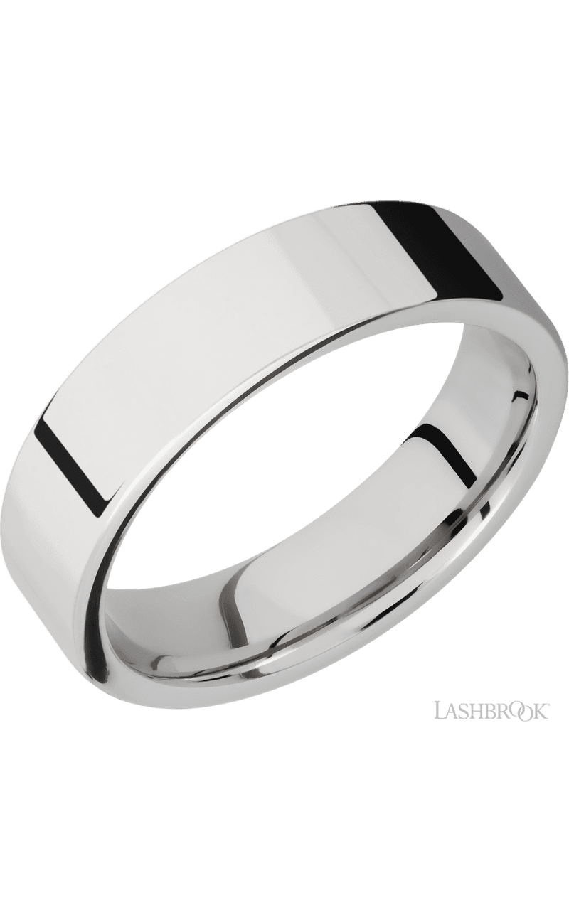 6 mm wide Flat Cobalt Chrome band. - NAGI