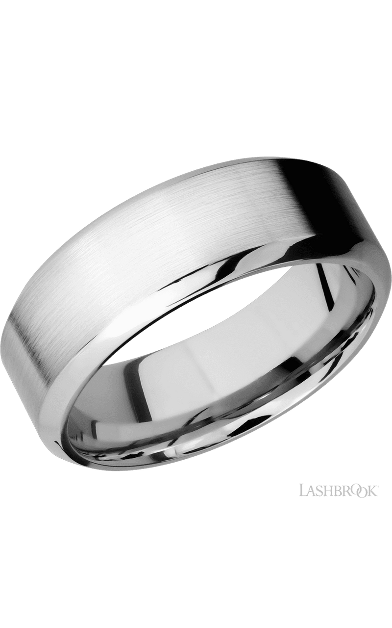 8 mm wide High Bevel Cobalt Chrome band. - NAGI