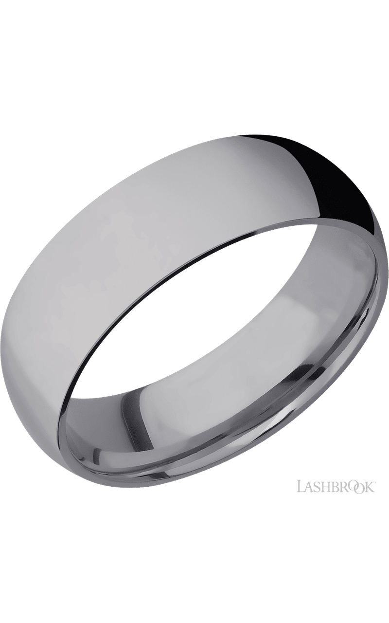7 mm wide Domed Tantalum band. - NAGI