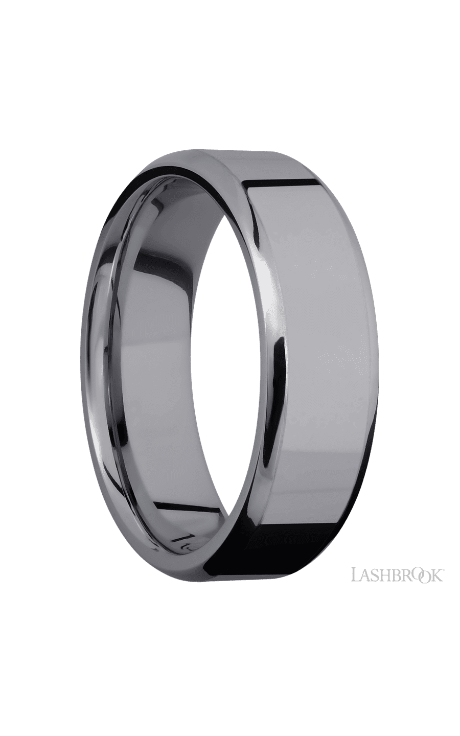 7 mm wide Beveled Tantalum band. - NAGI