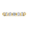 JB Star 7 Round Diamond Anniversary Band Yellow Gold ring