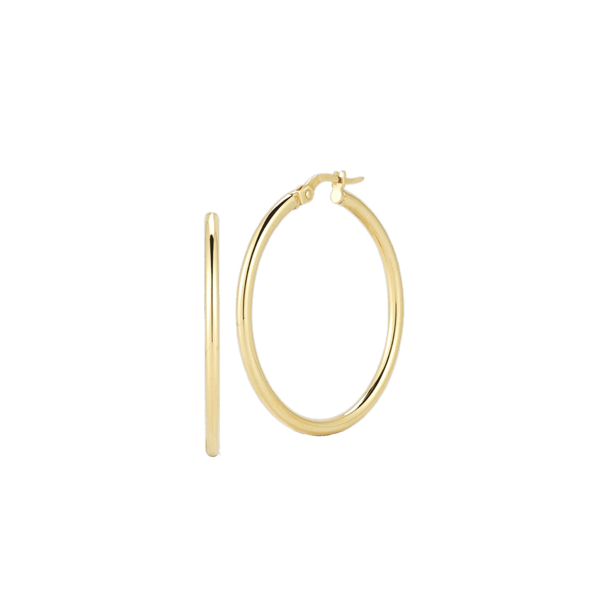 Roberto Coin 18K Yellow Gold 35MM Hoop Earrings