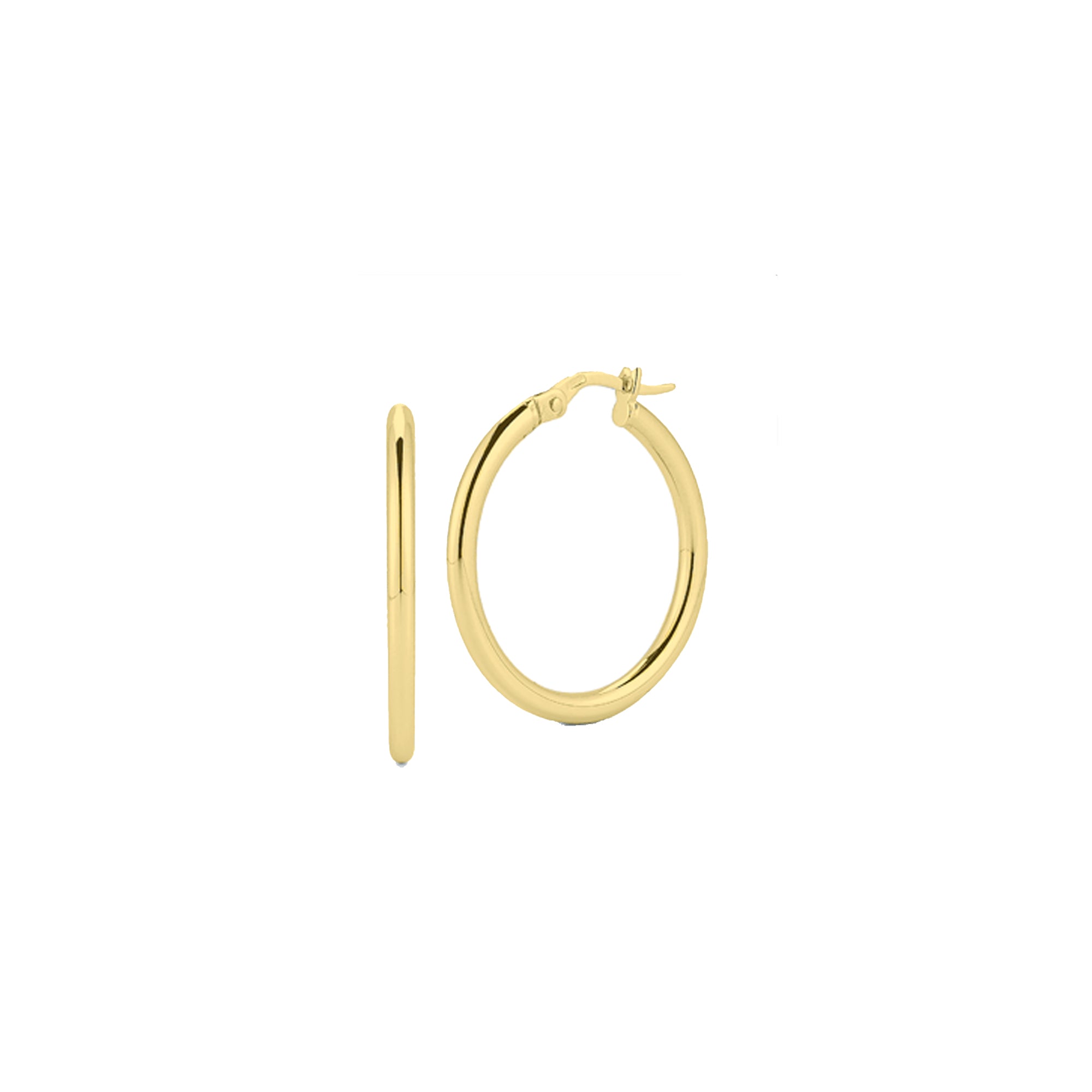 Roberto Coin 18K Yellow Gold 15MM Hoop Earrings - NAGI