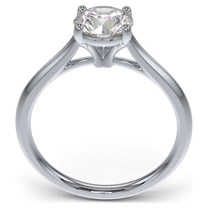 Swarovski Eternity Solitaire 1 Carat Diamond Ring 14K White Gold