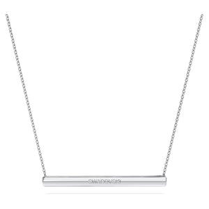 Swarovski Diamond Eternity Bar Pendant Necklace .50 Carats tw 14K