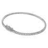 Swarovski Diamond Eternity Tennis Bracelet 14K White Gold 1.50 Carats tw