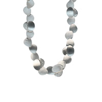 Sterling Silver Round Disc Necklace