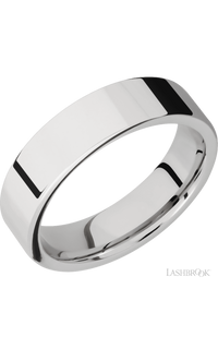 6 mm wide Flat Cobalt Chrome band img1