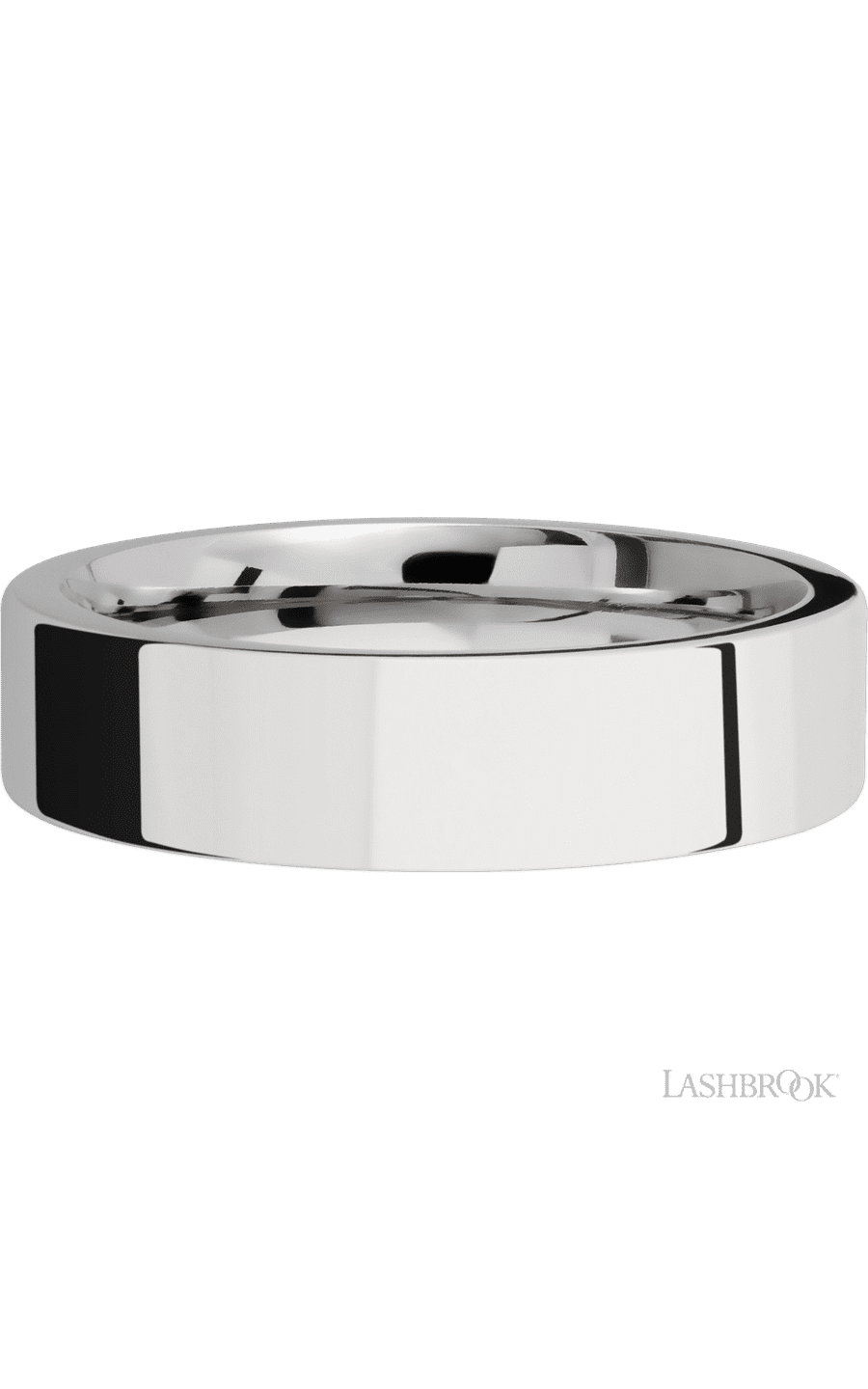 6 mm wide Flat Cobalt Chrome band img3