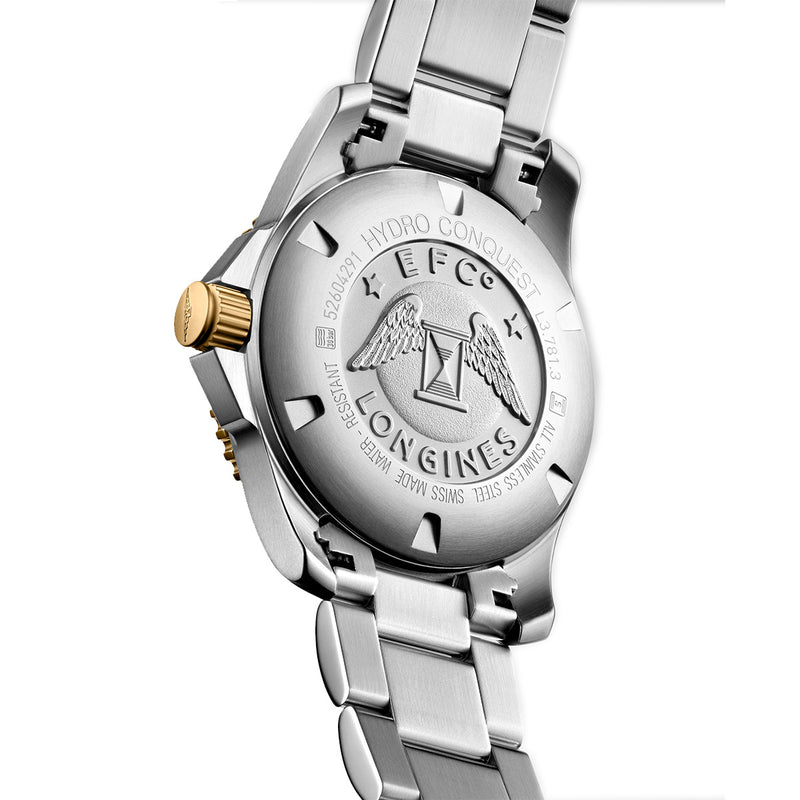 Longines Hydroconquest 41MM Automatic Watch Blue Dial Two-Tone Bracelet L37813967