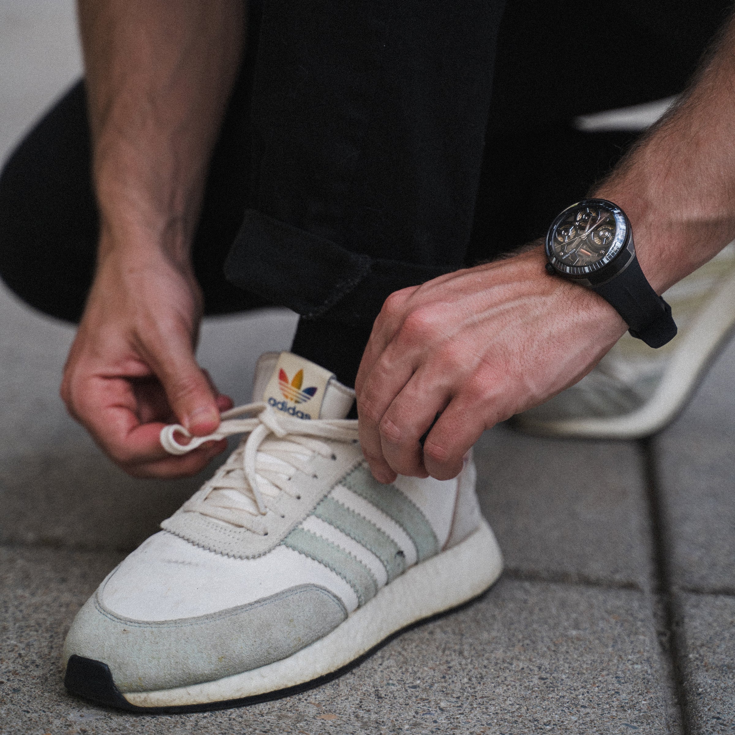 Accutron DNA Black Ecectrostatic Watch #2ES8A003