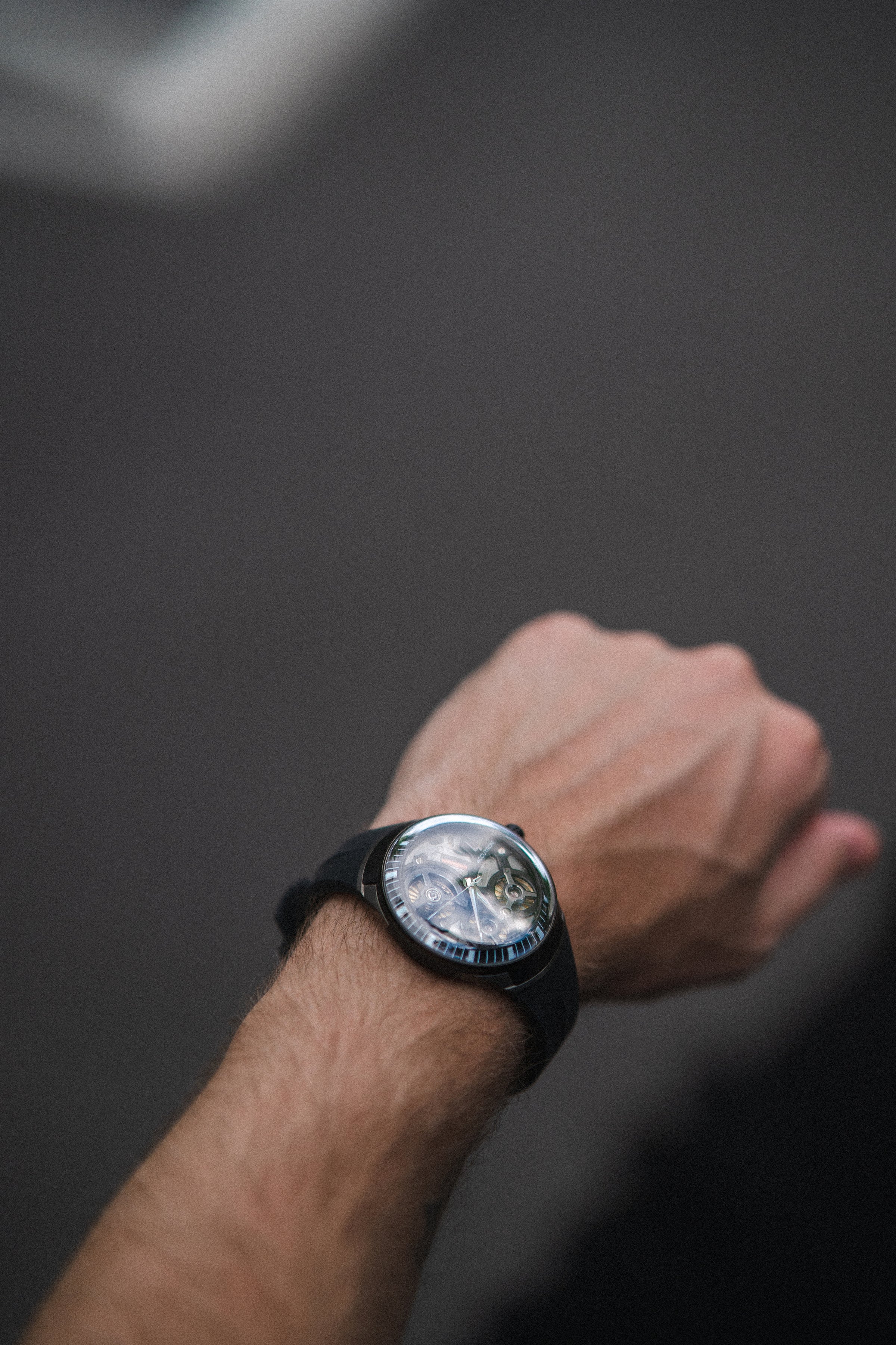 Accutron DNA Black Ecectrostatic Watch #2ES8A003