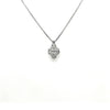 JB Star Platinum Tapered Baguettes & Round & Marquise Cut Diamond Necklace