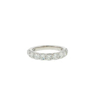 JB Star Platinum Cushion Cut Diamond Band - NAGI