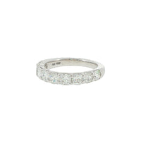 JB Star Platinum Cushion Cut Diamond Band - NAGI