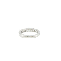 JB Star Platinum Cushion Cut Diamond Band - NAGI