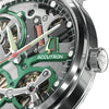 Accutron Spaceview 2020 ElectroStatic Green Dial Orange Watch 2ES6A004