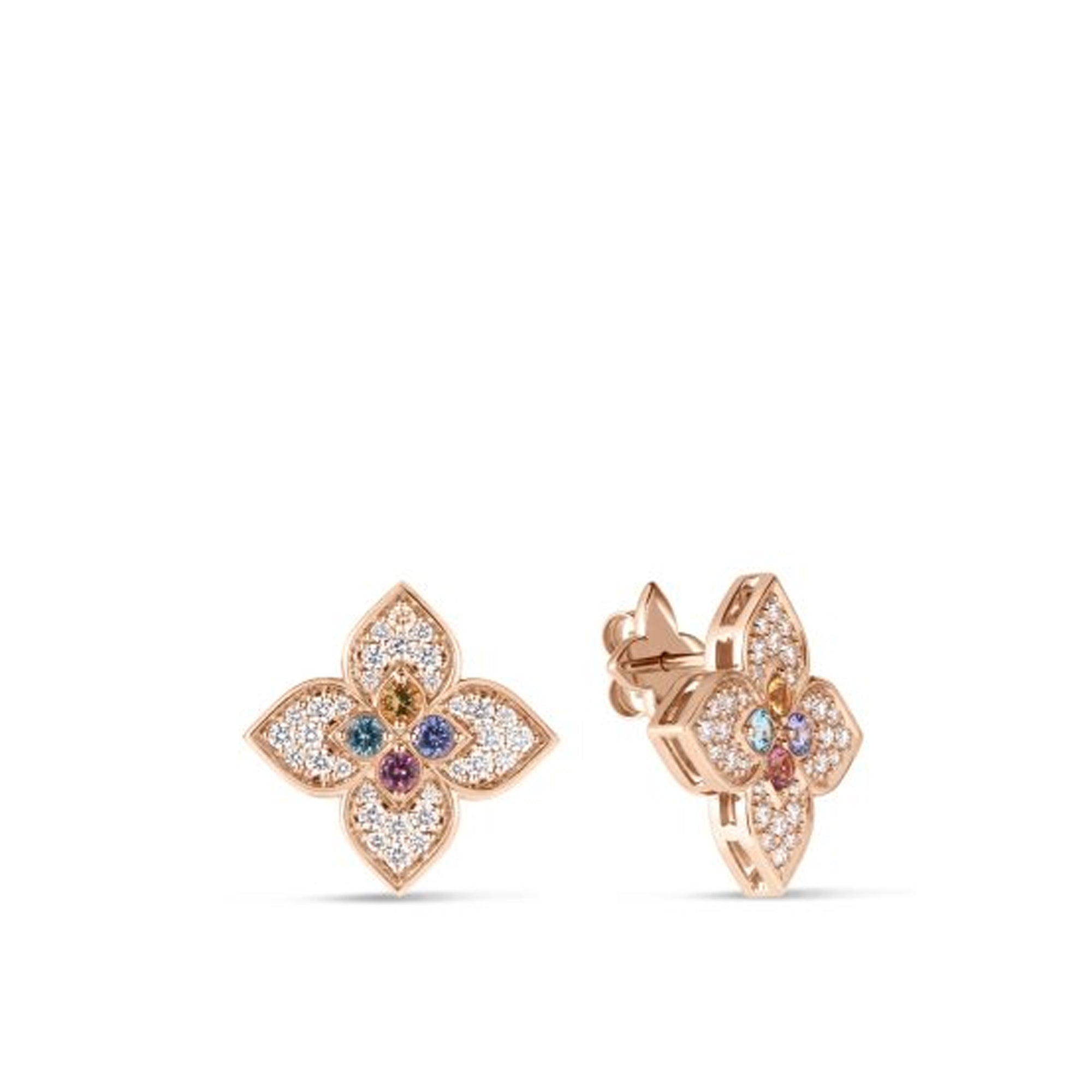Roberto Coin 18K Rose Gold Venetian Princess Carnival Petite Earrings