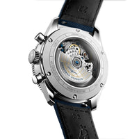 Longines Spirit Flyback 42MM Automatic Watch Chronograph Sunray Blue Dial, Blue Strap L38214932