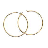 Pre-Owned 14K Yellow Gold Large Hoop Earrings - NAGI