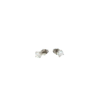 Pre-Owned Platinum 4-Prong Diamond stud Earrings