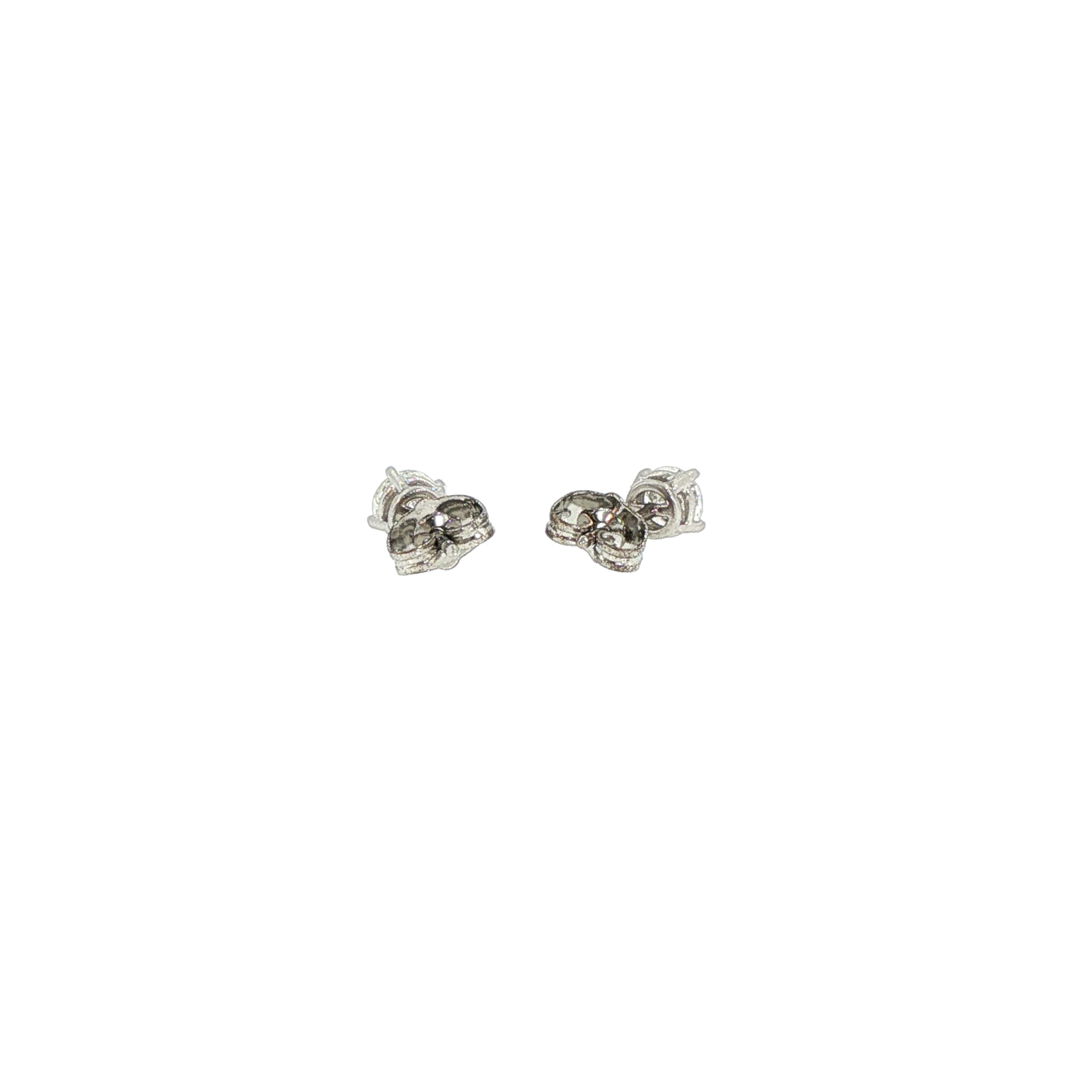 Pre-Owned Platinum 4-Prong Diamond stud Earrings