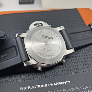 Pre-owned Panerai Luminor Chrono PAM01109 Watch 2022 - 44mm